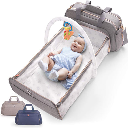 CribFold-4-In-1 Baby Diaper Bag